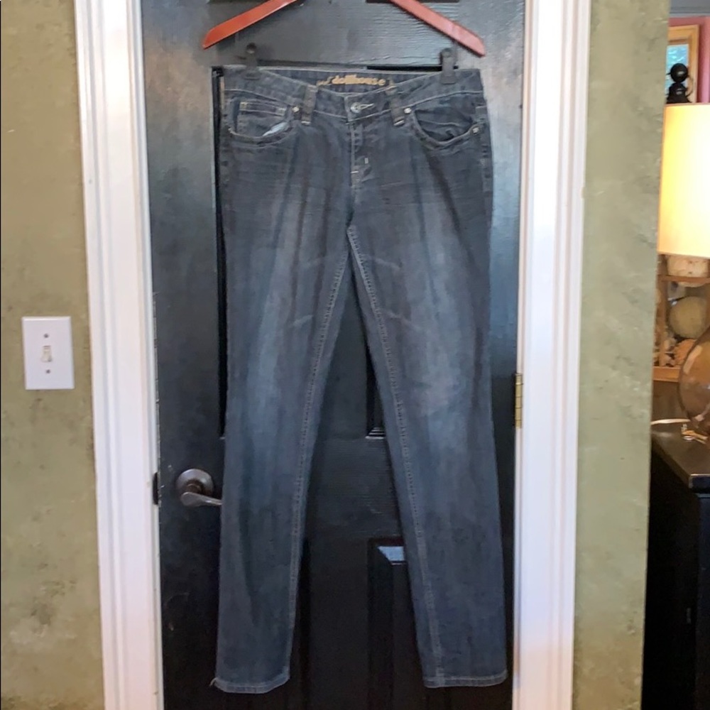 Dollhouse straight jeans  7 juniors